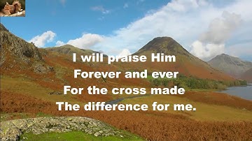 The old rugged cross made the difference