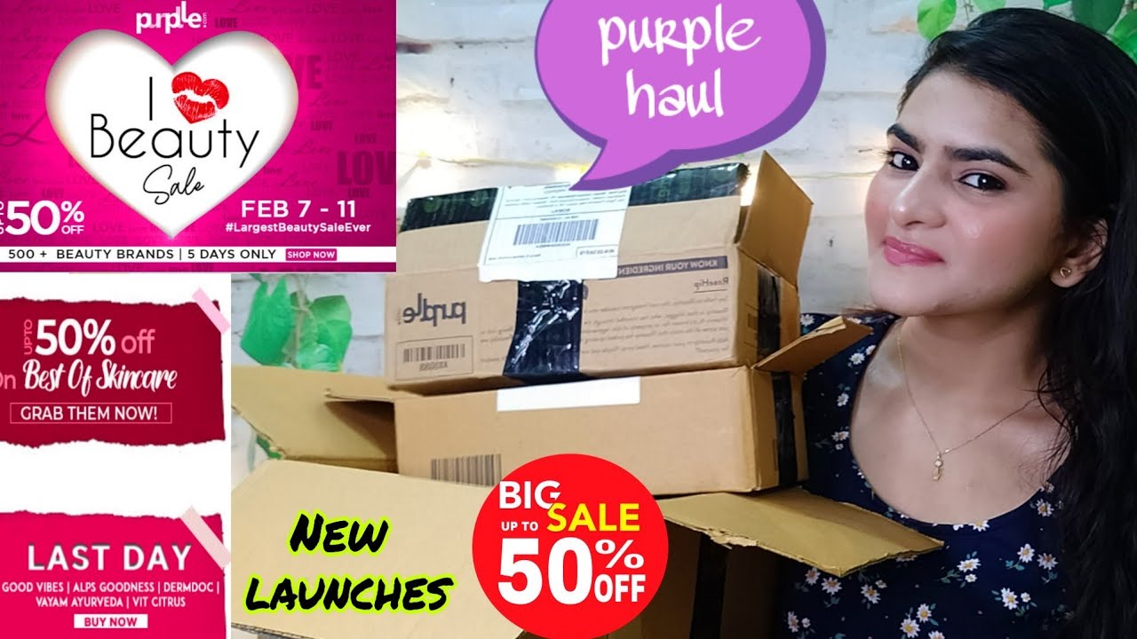 PURPLLE HAUL | ALL NEW LAUNCHES | Purplle haul 2020 | Huge Purplle Haul | Ria Das