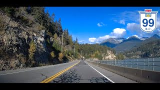 [2020\/33] Whistler to Pemberton BC (Sea to Sky Highway Drive #2) - BC Highway 99 Northbound