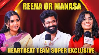 இந்த Questionஐ Arjunகிட்ட கேளுங்க..! -  Heartbeat Team Exclusive | Vikatan Tele Awards 2024 | Reena