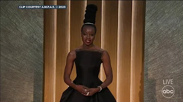 Oscars 2023: Danai Gurira pays tribute to the late Chadwick Boseman