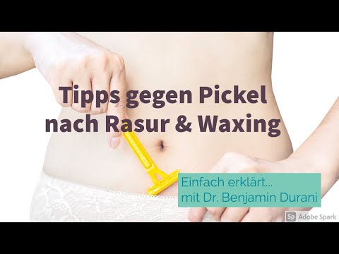 Video: Juckreiz nach dem Waxing vermeiden – wikiHow