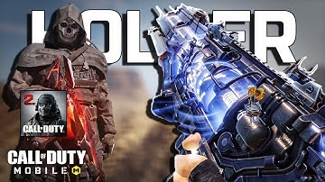 MYTHIC HOLGER 26 DARK FRONTIER GAMEPLAY FPP BLACKOUT BATTLE ROYALE COD MOBILE + GHOST AZRAEL