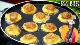 Egg Bites Recipe | Quick and easy Breakfast recipe | Harika's Kitchen