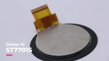 2.1 Inch Round TFT LCD Display with Touch and Cover Glass | Design and Key Specs