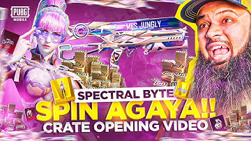 21,000UC 🔥 Cyberpunk Gilt Spectral Byte & PP-19 Bizon Max Lucky Spin! 🔮 PUBG Mobile Crate Opening