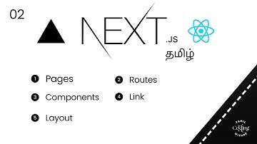 Next JS Pages, Routes, Components, Link  and Layout in Tamil | Next JS Beginner series Tamil