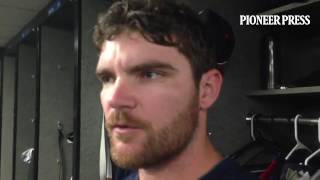 #mntwins RHP Liam Hendriks speaks after his first career relief outing in the majors