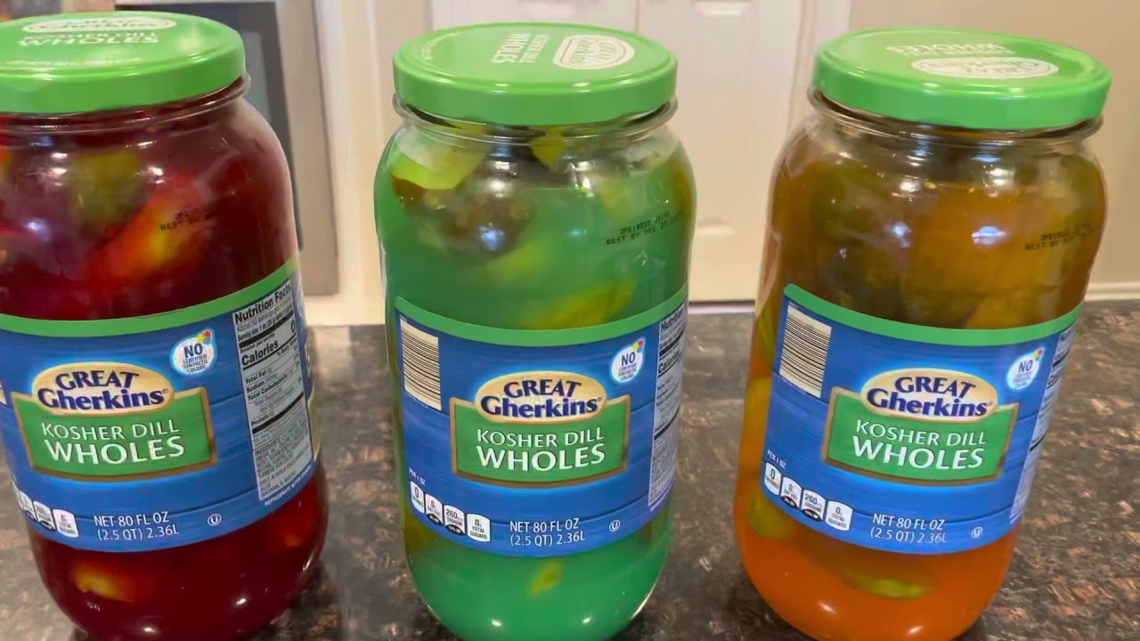 Kool Aid Pickles 3 Flavors YouTube