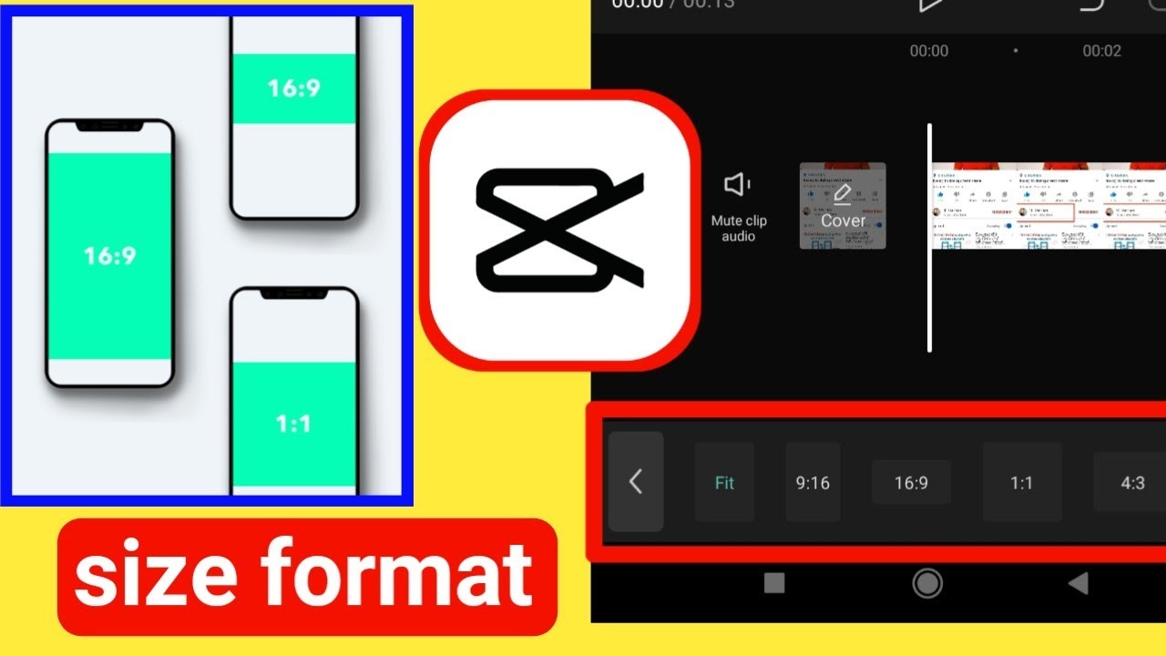 cap cut youtube size cap cut tiktok size cap cut video editin cap