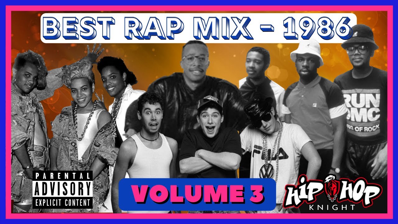 Best Rap Mix - 1986 Volume 3 🔥 Old School Hip Hop 🎤 90's Rap