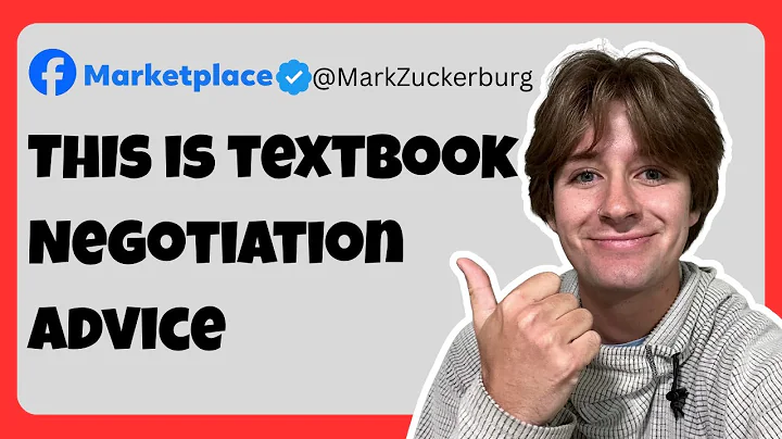How to Negotiate on Facebook Marketplace like a PRO