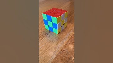 How to make the 4 checkerboard pattern on the 3x3 #rubikscube