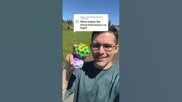 What makes the Moon Ball bounce so high? Here’s the secret 👀 #moonball #bouncyball #waboba