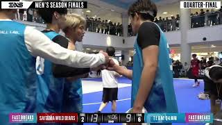 【三井不動産 3XS SEASON FINALS/QUARTER-FINAL】 SAITAMA WILD BEARS vs TEAM Q4 湘南