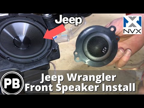 2007 – 2018 Jeep Wrangler JKU Front Speaker Install