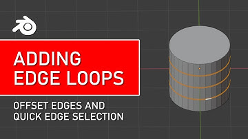 Blender Tutorial: How to add and offset Edge loops