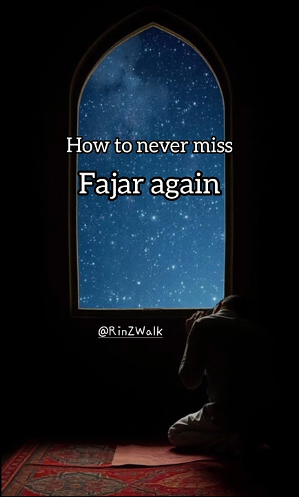 How to never miss Fajar again #islam #shorts #love #peaceful #namaz #makkah #allah #foryou