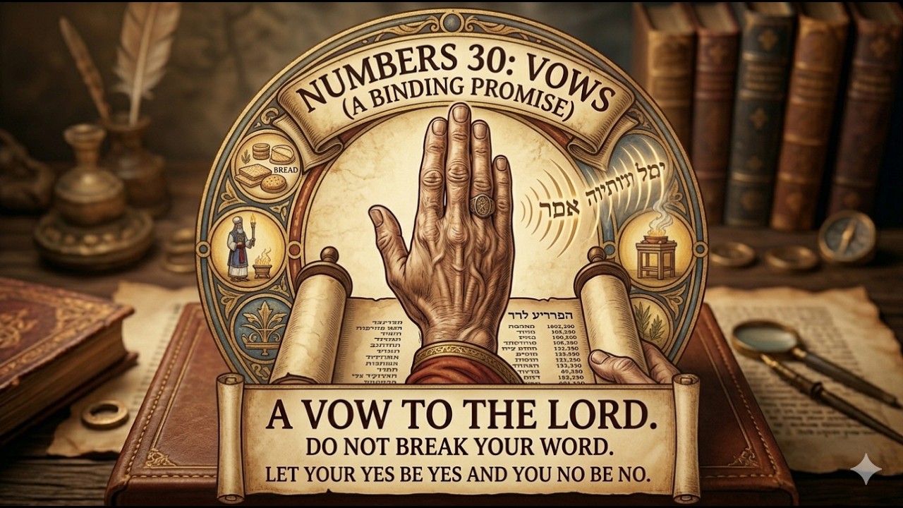 NUMBERS 30 EXPLAINED || MAKING VOWS TO GOD || WHAT THE BIBLE SAYS ABOUT ...