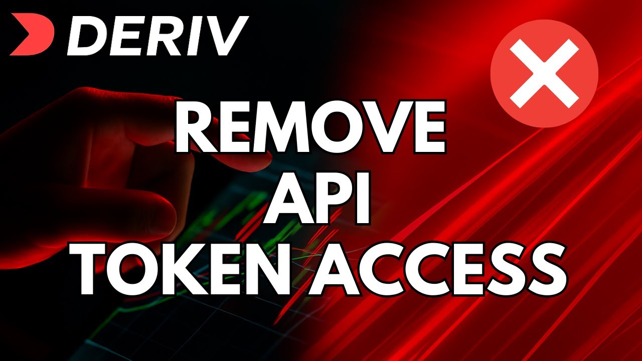 How To Remove Someone’s API Token Access on Deriv - YouTube