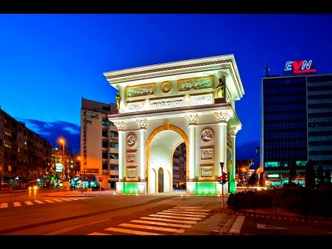 Video: Unikaliausios Statulos Skopjėje, Makedonijoje
