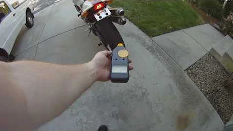 Ducati S4Rs with muffled Termi exhaust