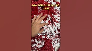 Dây đèn bóng tuýp led 6 tấc, 1m2 dùng thi công các biển hiệu quảng cáo, dây dài 1.5m tiện lợi,...