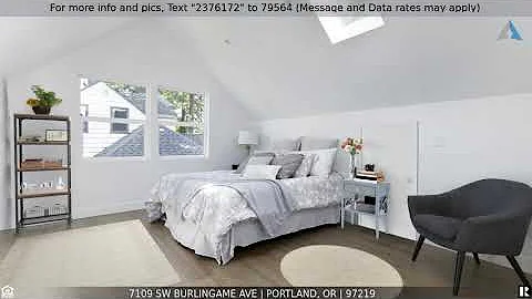 Priced at $849,900 - 7109 SW BURLINGAME AVE, Portl...