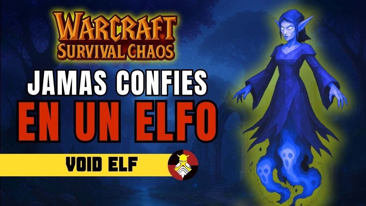 No pueden FARMEAR un LEAVER | Warcraft 3 Survival Chaos (Void Elf)