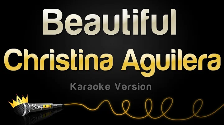 Christina Aguilera - Beautiful (Karaoke Version)