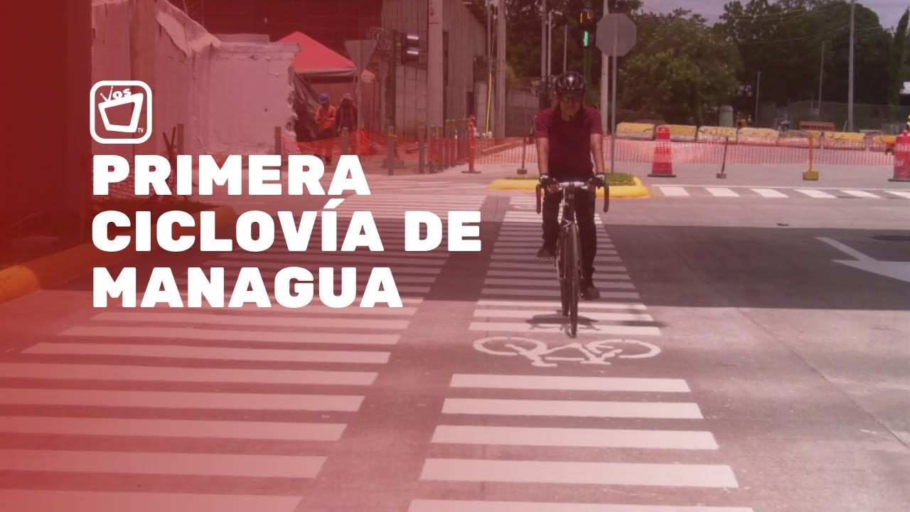 La ciudad de Managua estrenará su primera ciclovía en el nuevo paso a desnivel