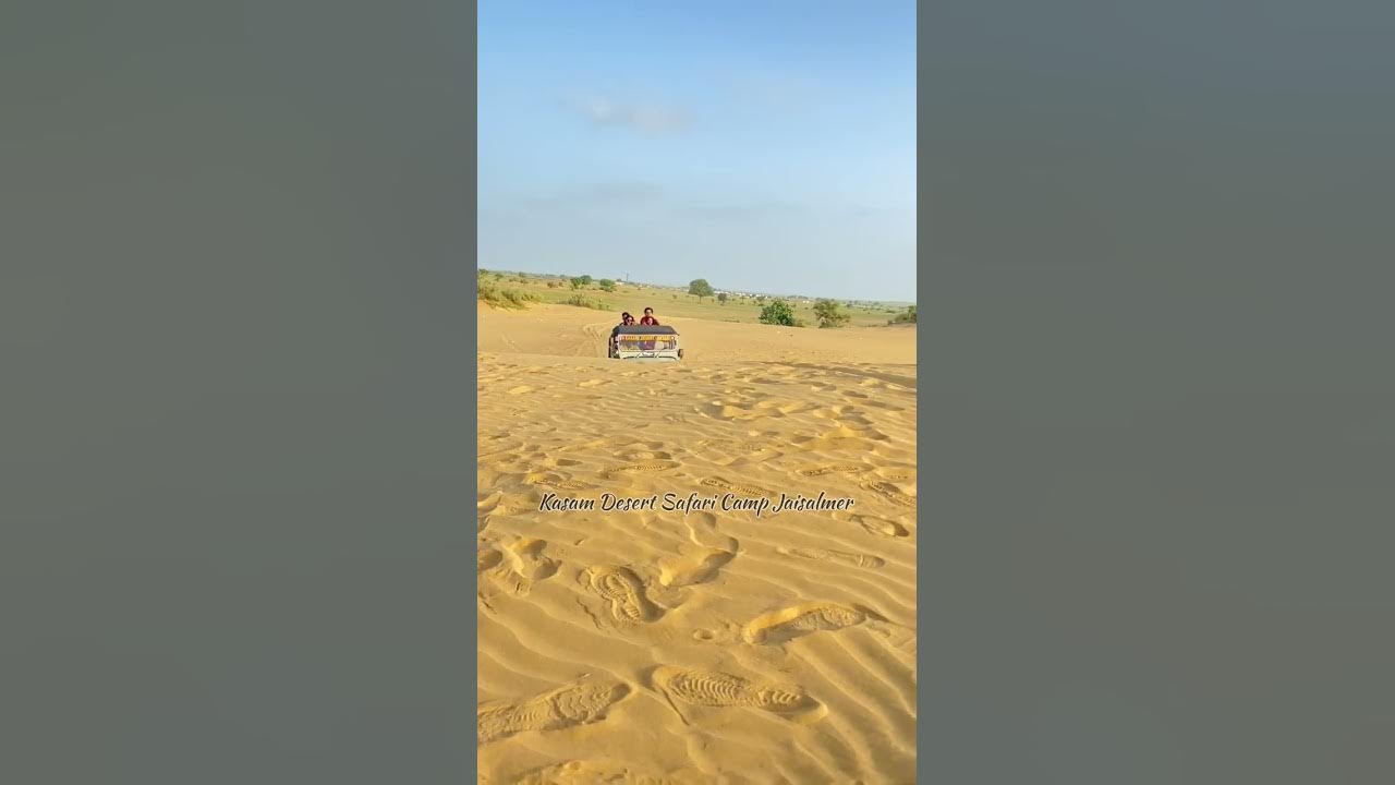 Desert Safari in Jaisalmer #samsanddunes #desertsafari #jaisalmer #kasamdesertsafaricamp