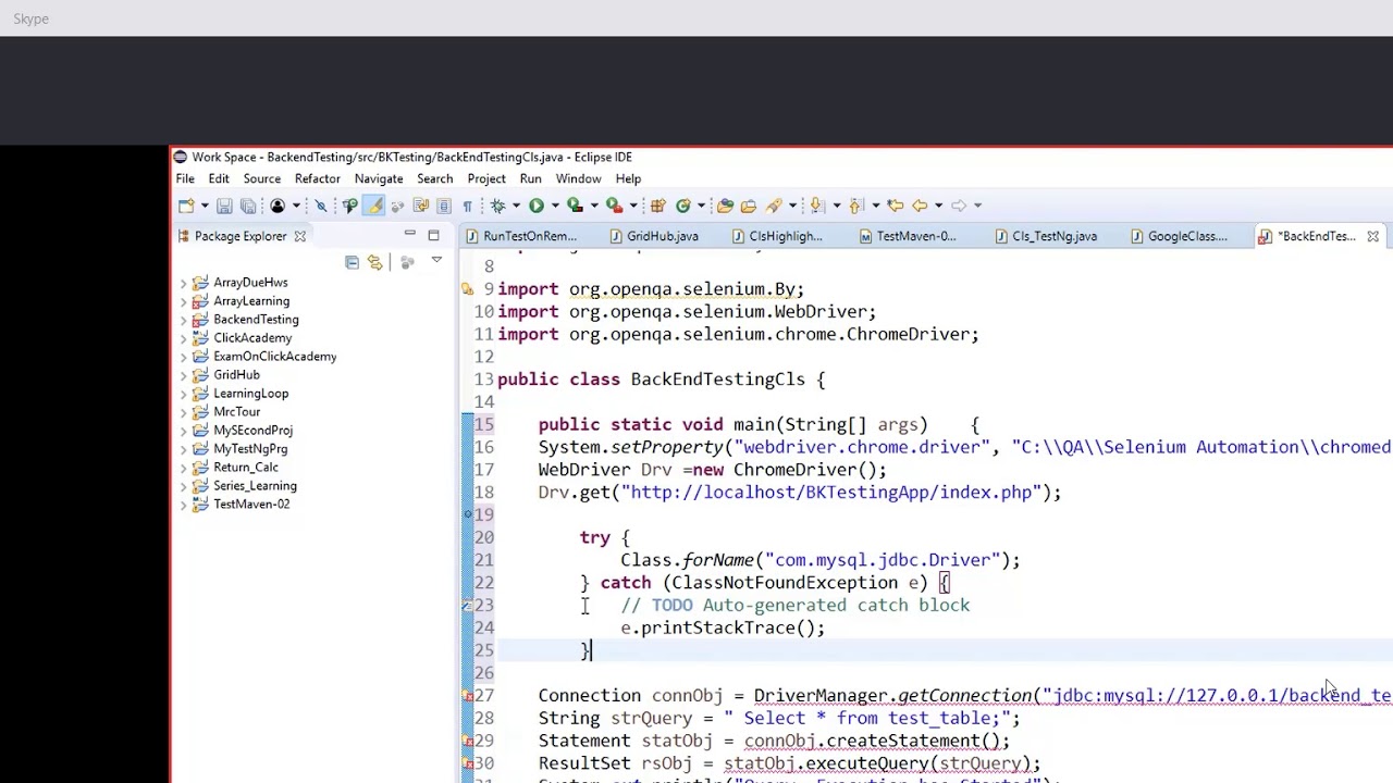 Online Session On Backend Testing Data Comparison - YouTube
