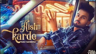 Aish Karde : NAV SANDHU ( lyrical Video) New Punjabi Song | Latest Punjabi Song 2020 | Music Factory
