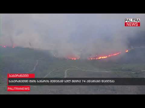 საბერძნეთში ტყის ხანძრის შედეგად სულ მცირე 74 ადამიანი დაიღუპა