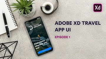 Adobe XD travel App UI | Episode 1