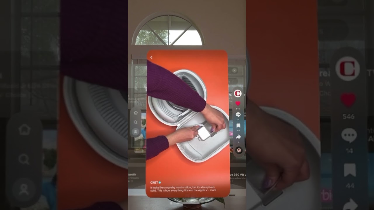TikTok Has Made its Way to the Apple Vision Pro #applevisionpro #tech
