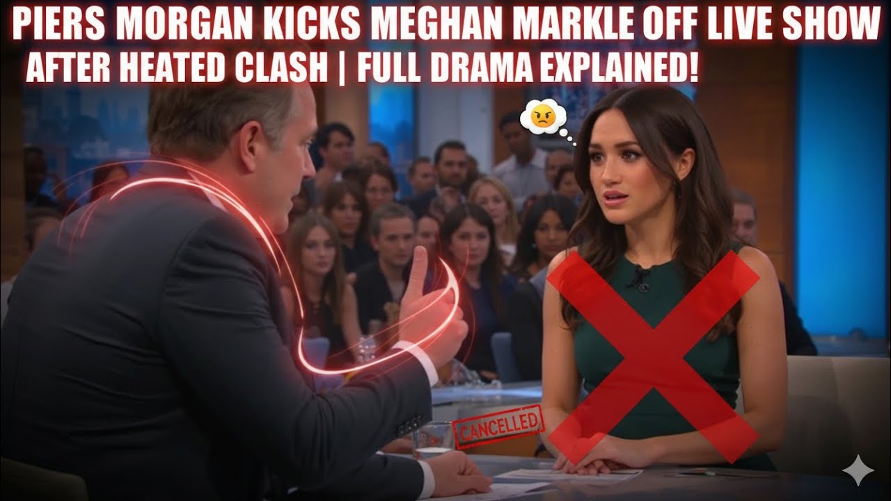 Piers Morgan Kicks Meghan Markle Off Live Show After Heated Clash | Full Drama Explained!
