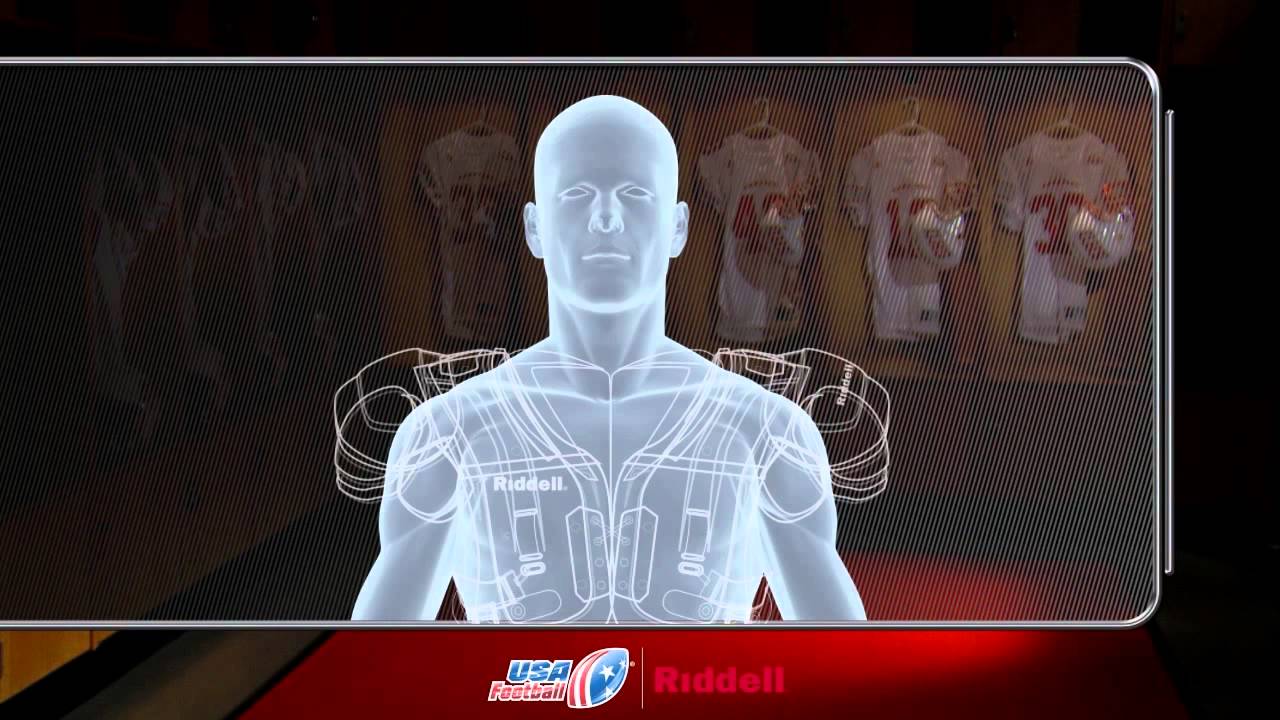 Riddell Shoulder Pad Size Chart