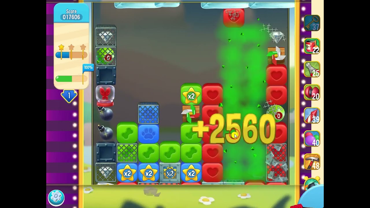 Pet Rescue Saga level 5352 no boosters | PuzzledCubes.site