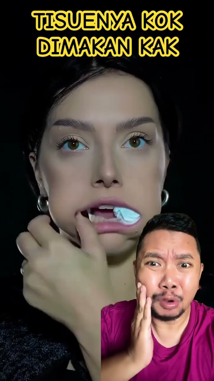 TISUENYA KOK DIMAKAN KAK!!!?? #halloween #makeup #makeuptutorial #beauty #shorts