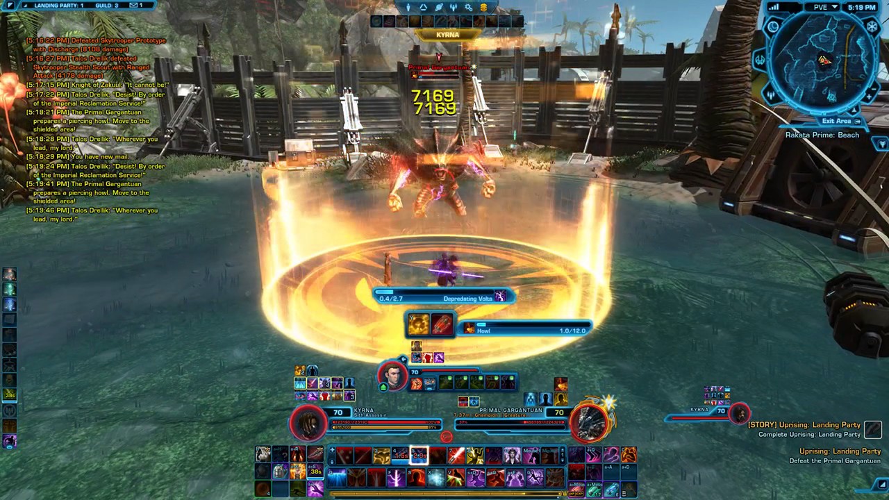 SWTOR Uprisings Solo Landing Party (Story) YouTube