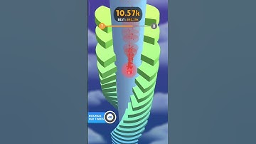 amazing 🤩 green 💚 colour stackball 🏀 wow 😳 #gaming #stackballsolution #ballgames #games #gameplay