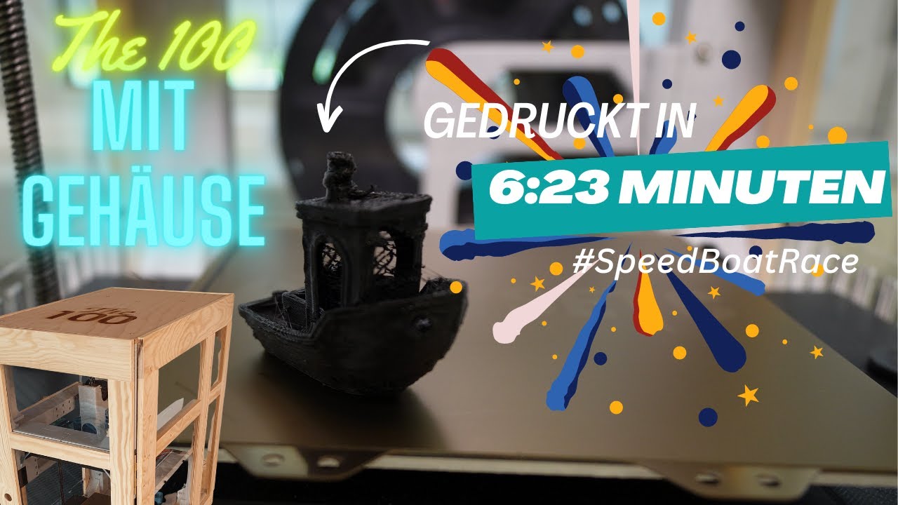 Benchy in 623 auf dem The100 mit Gehäuse speedboatrace YouTube