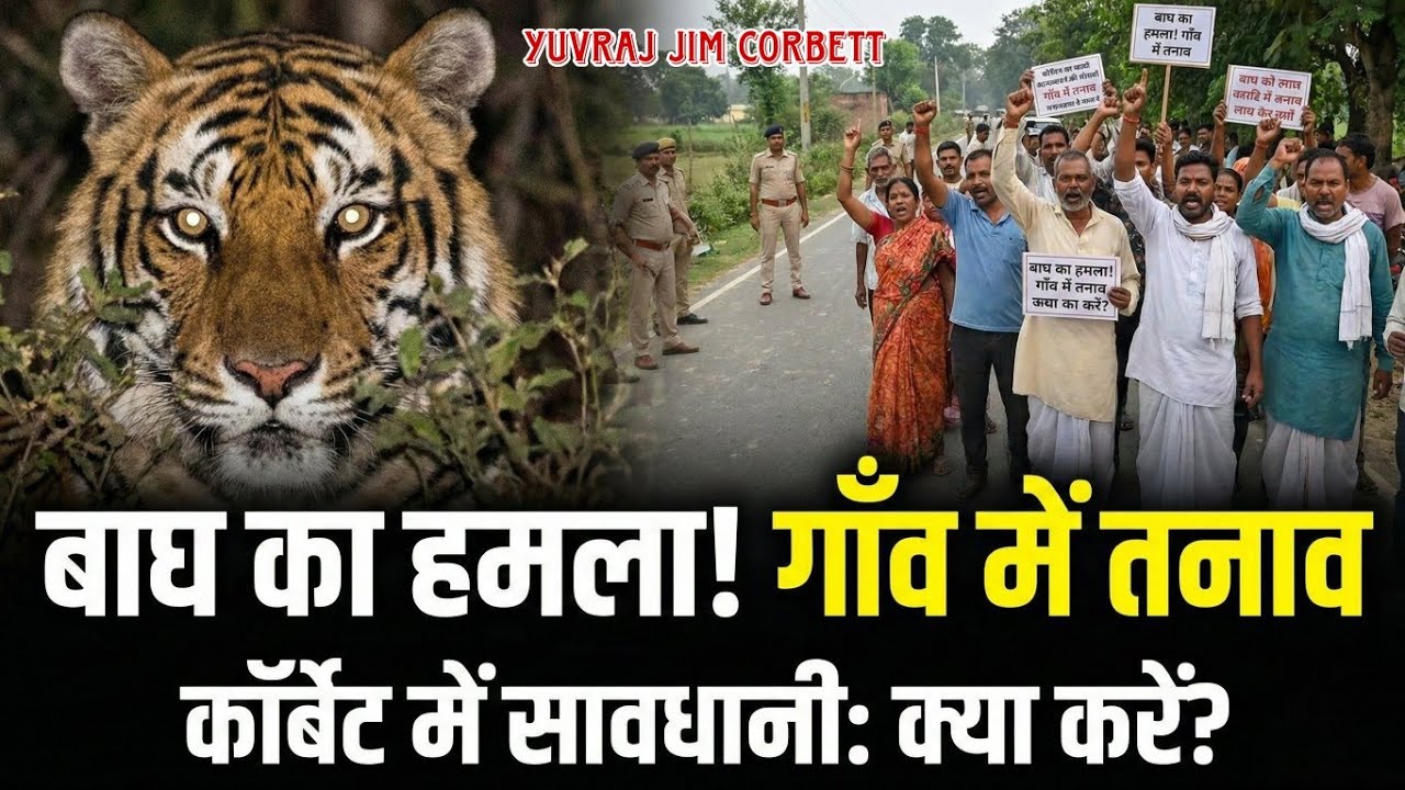 Tiger Kills Woman Near Dhela Gate😱 Jim Corbett | Human–Wildlife Conflict 