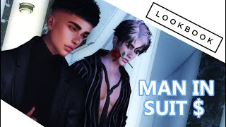 【IMVU】💎 Man in suit lookbook  One million dollar millionaire 💎