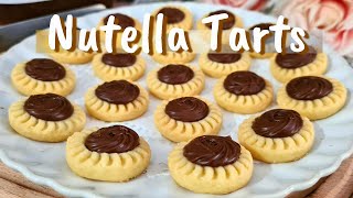 Melt In The Mouth Nutella Tarts | Classic Nutella Tarts | Tartella | Biskut Raya | Rahiza Dorah