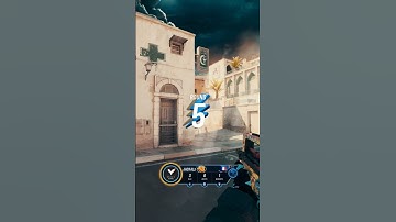 #cs2 #shorts #Dust2 Defense CT : A long : Insane Flickshot FAMAS Domination!!!!!