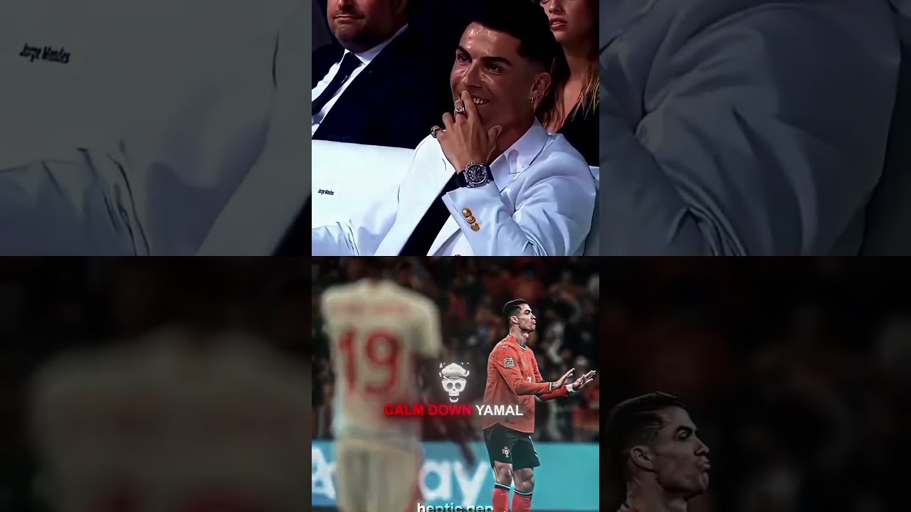 CR7 Mostra Que Ainda Manda! Lamine Yamal Foi HUMILHADO.