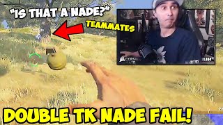 Summit1g Hilarious DOUBLE TEAMKILL GRENADE FAIL In PUBG!